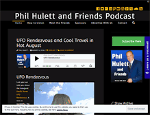 Tablet Screenshot of philhulettandfriends.com